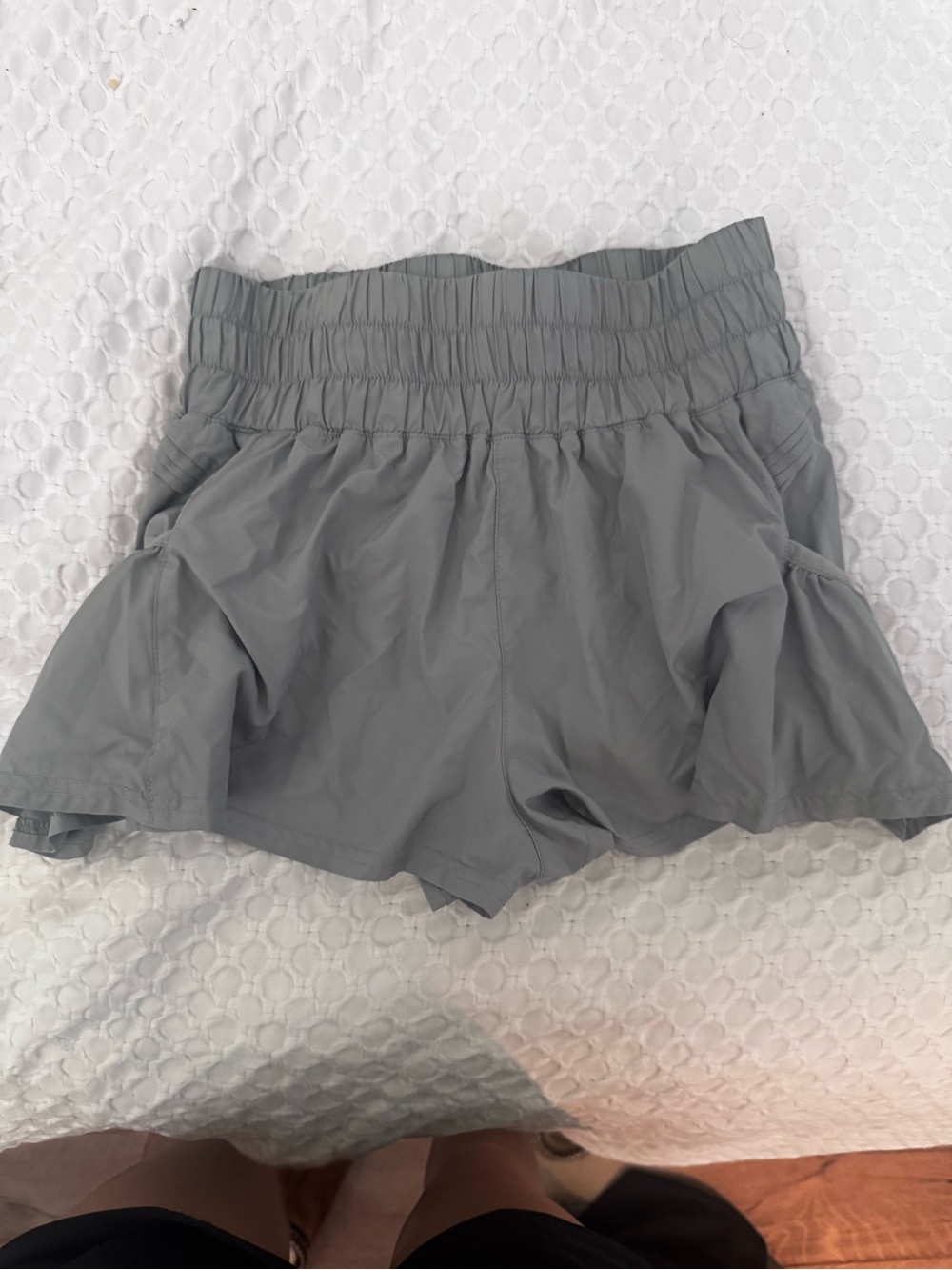 Free People Movement Gray Shorts